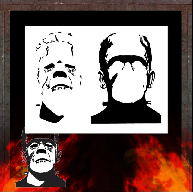 airbrush monsters Frankenstein's Monster