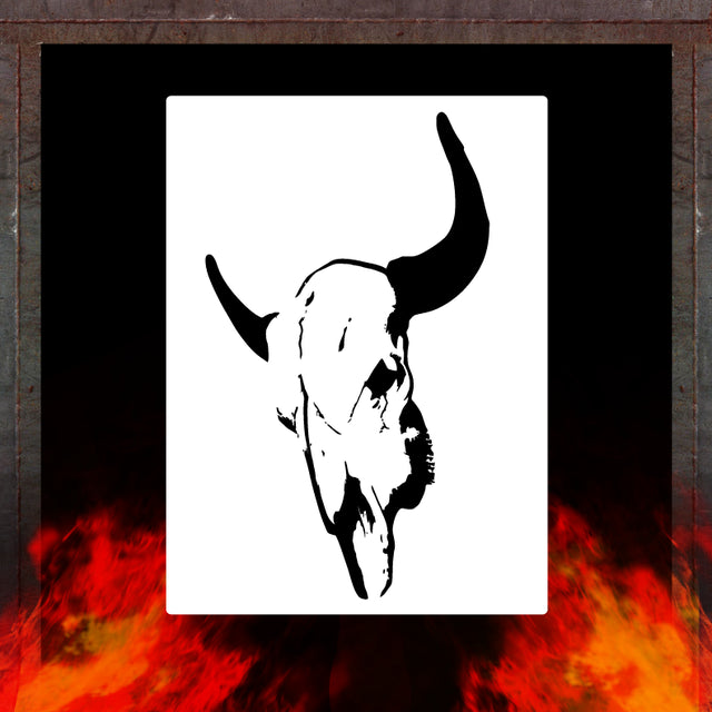 Animal Skull 3 - Airshot Stencils
