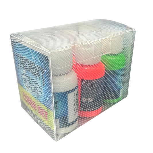 TKF Trident Fluro Airbrush Paint Set