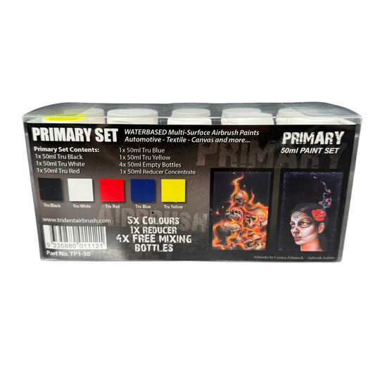 TP1 Trident Primary Airbrush Paint Set