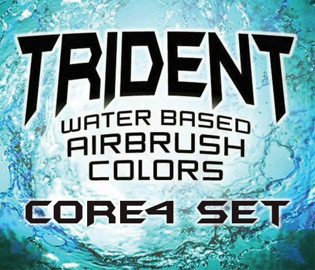 Buy Trident Airbrush Paint  Water Based Airbrush Paint Set