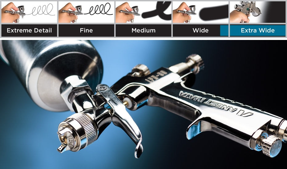 Anest Iwata Mini Spray Guns 'Full Finish'