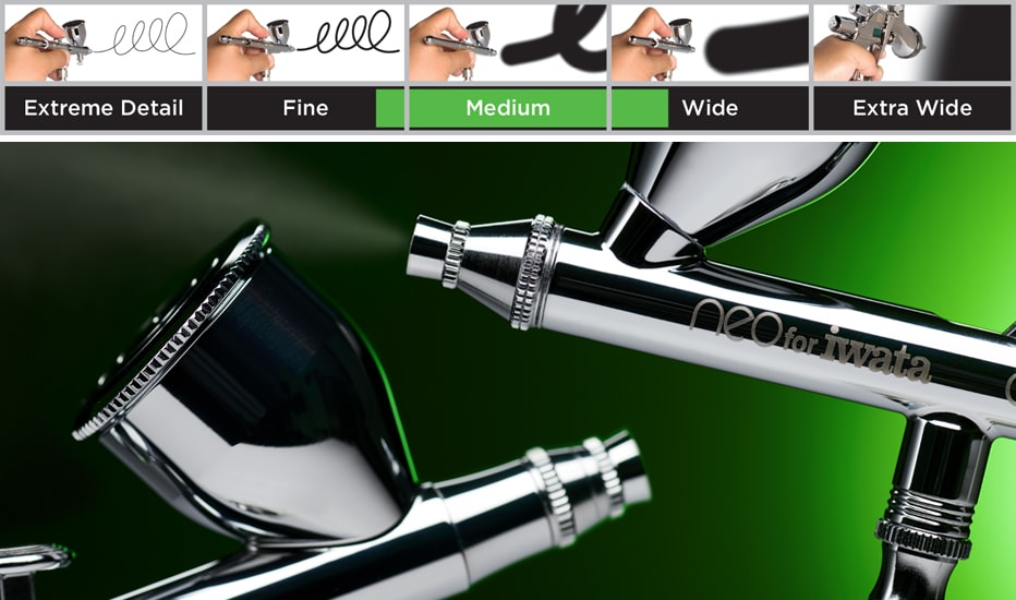 Iwata Neo & Revolution 'Effortless Coverage'