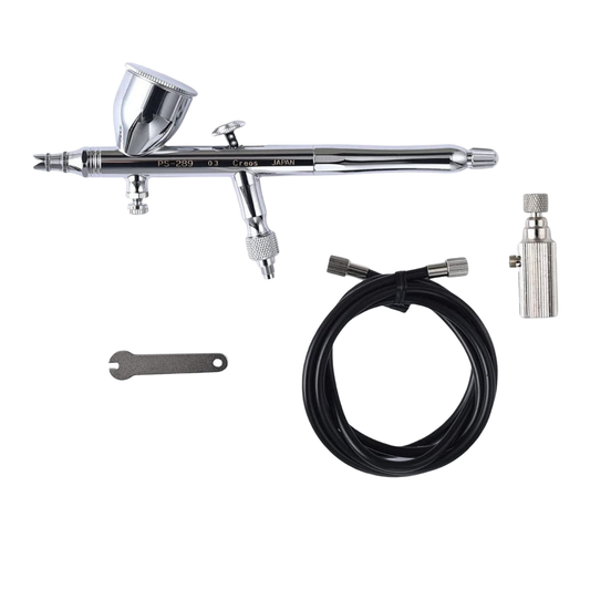 Gsi Creos PS.289 Mr.Airbrush Procon Boy 0.3mm Platinum Gravity Feed Airbrush