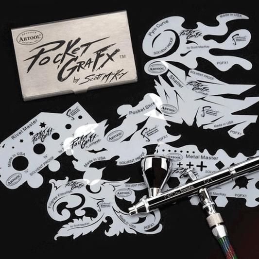 PGFX1 Pocket GraFX Freehand Template Set by Scott MacKay