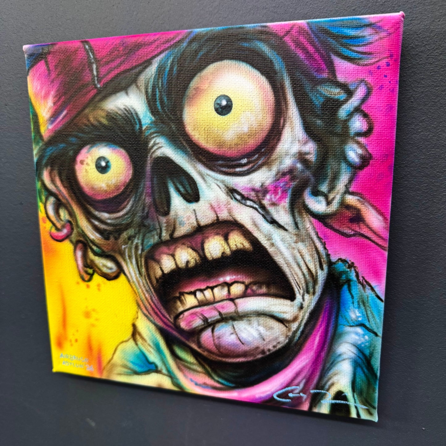 Airbrushed Zombie Artwork As Seen On The Livestream Wednesday 28th January 2026