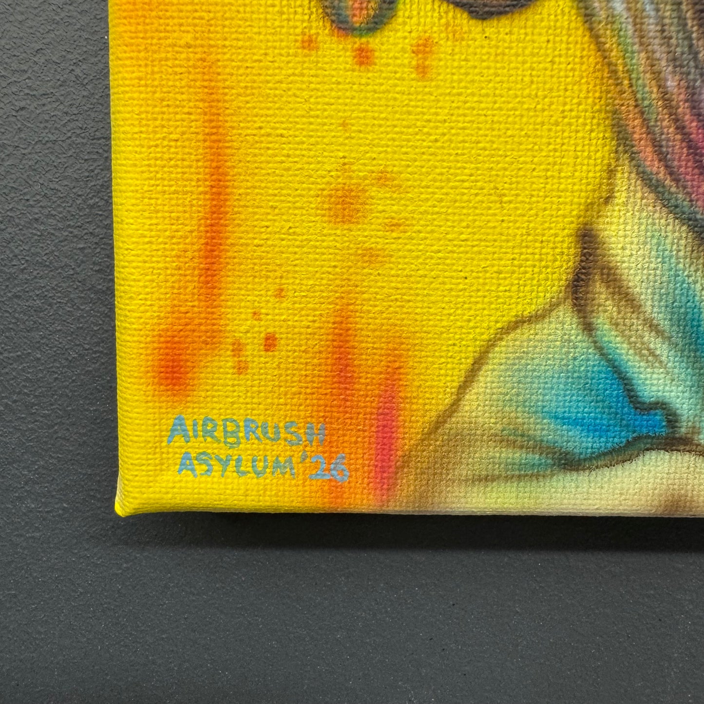 Airbrushed Zombie Artwork As Seen On The Livestream Wednesday 28th January 2026