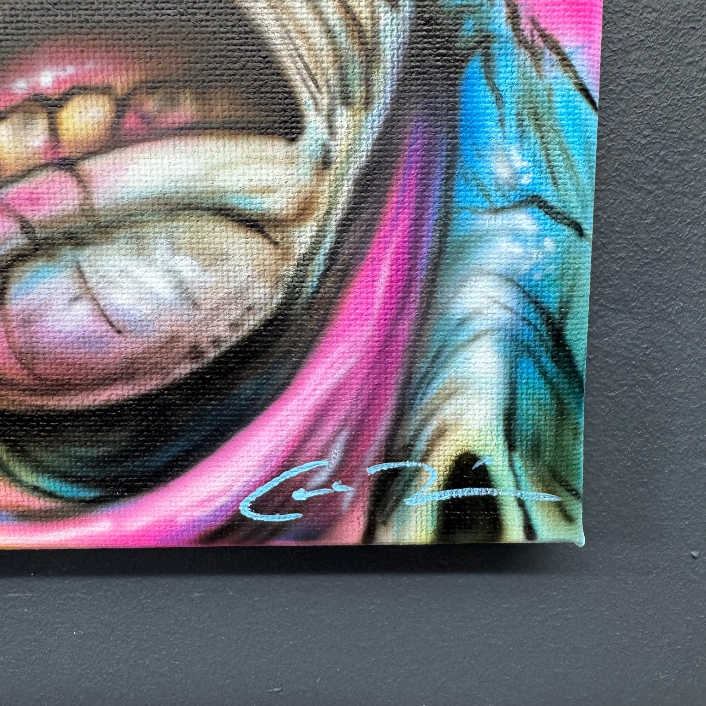 Airbrushed Zombie Artwork As Seen On The Livestream Wednesday 28th January 2026