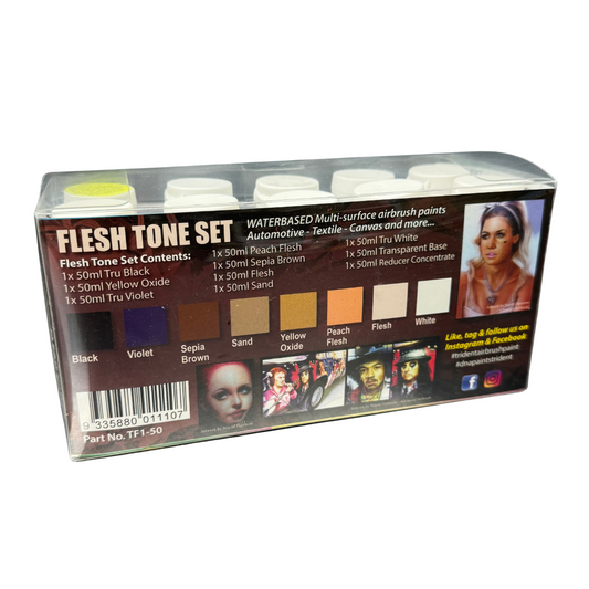 TF1 Trident Flesh Tone Airbrush Paint Set
